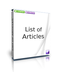 List of Articles for Joomla!